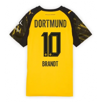 Borussia Dortmund Julian Brandt #10 Maglia Gara Casa Repliche 2025-26 Donna Maniche Corte